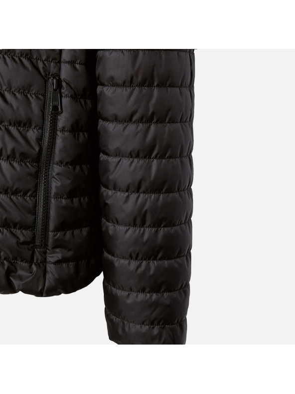 Geox Čierna pánska bunda Geox Wilmer