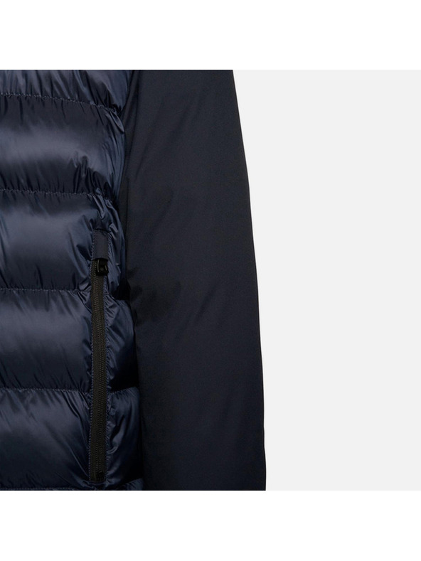 Geox Modrá pánska bunda Geox Sapienza Hoojkt