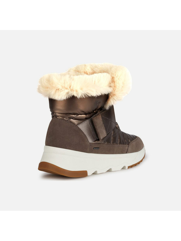 Geox Hnedé dámske členkové topánky Geox Falena B ABX