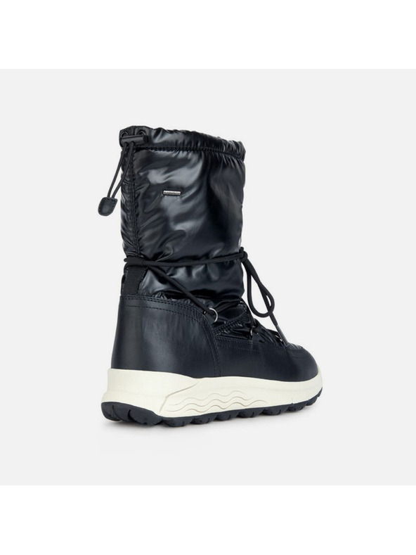 Geox Čierne dámske členkové topánky Geox Spherica 4X4 B ABX