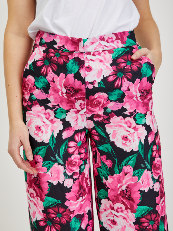 Orsay Ružové dámske nohavice ORSAY