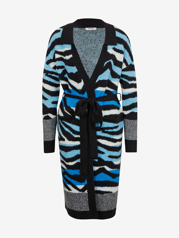 Orsay Modro-čierny dámsky vzorovaný sveter ORSAY