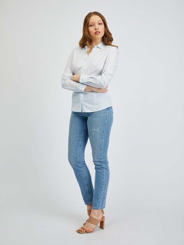 Orsay Svetlomodré dámske tričko ORSAY