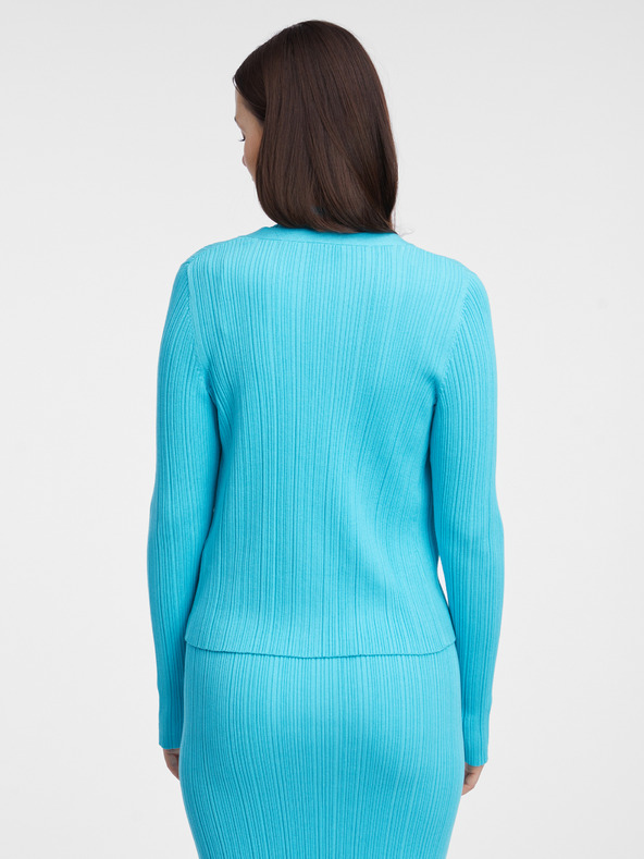 Orsay Modrý dámsky sveter ORSAY