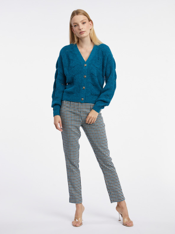 Orsay Modrý dámsky sveter ORSAY