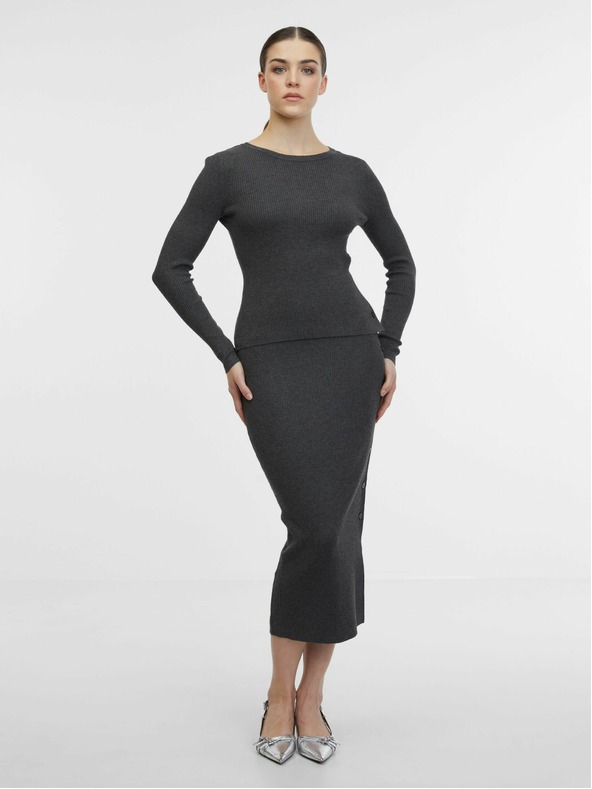 Orsay Sivý dámsky sveter ORSAY