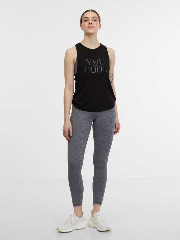 Orsay Čierne dámske športové tielko ORSAY