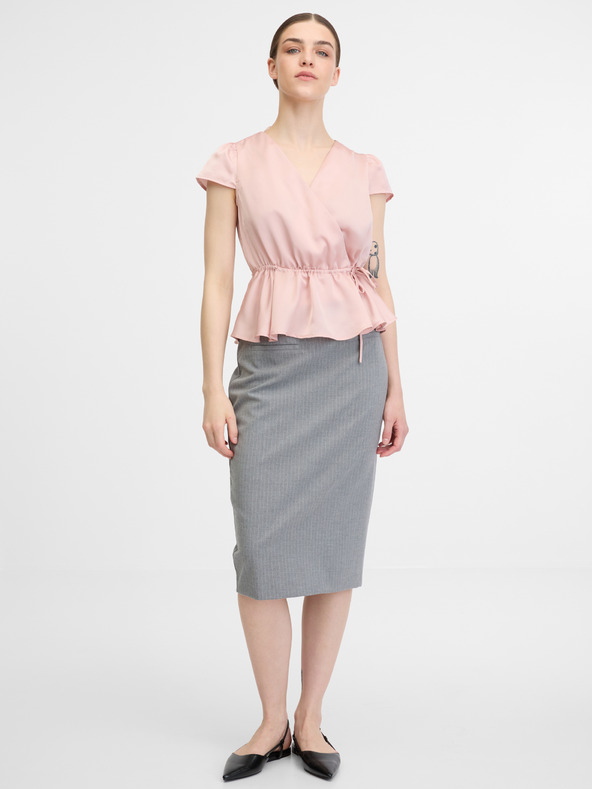 Orsay Svetloružová dámska blúzka ORSAY