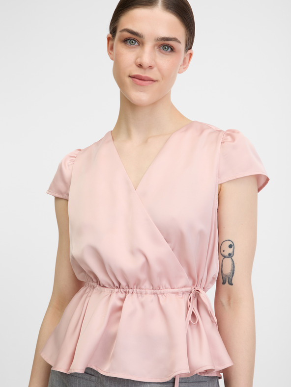 Orsay Svetloružová dámska blúzka ORSAY