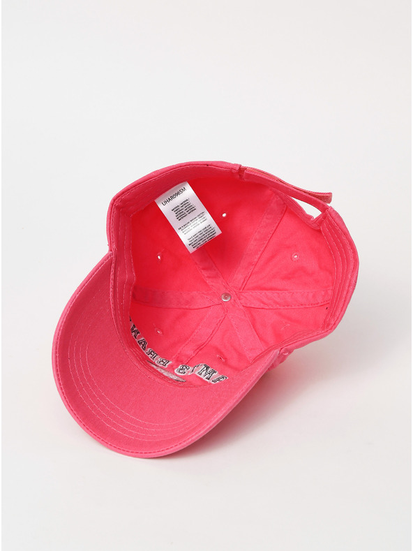 Sam 73 Ružová dámska šiltovka s motívom SAM 73