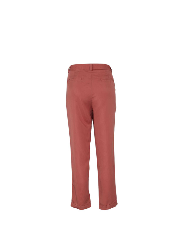 CAMAIEU Ružové voľné nohavice CAMAIEU