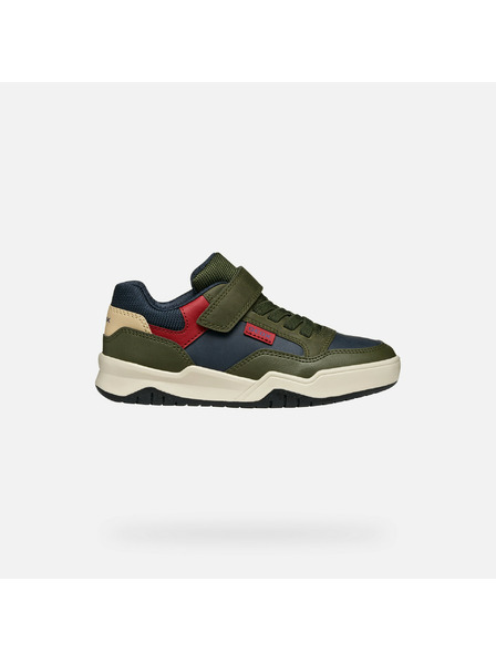 Geox Khaki detské tenisky Geox Perth