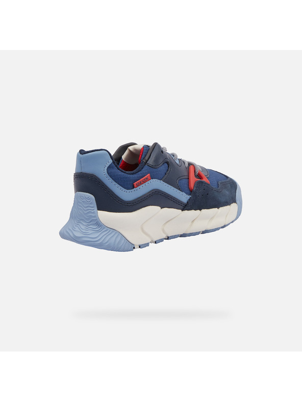 Geox Modré detské tenisky Geox Flexyper Pro Boy