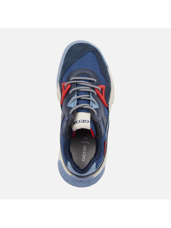 Geox Modré detské tenisky Geox Flexyper Pro Boy