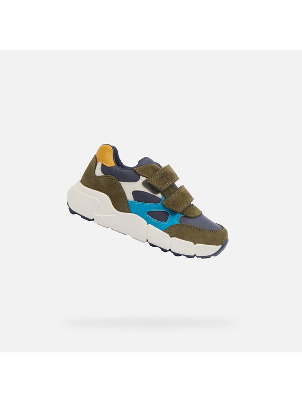 Geox Khaki detská obuv pre prvé krôčky Geox Flexyper Mini Boy