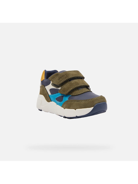 Geox Khaki detská obuv pre prvé krôčky Geox Flexyper Mini Boy