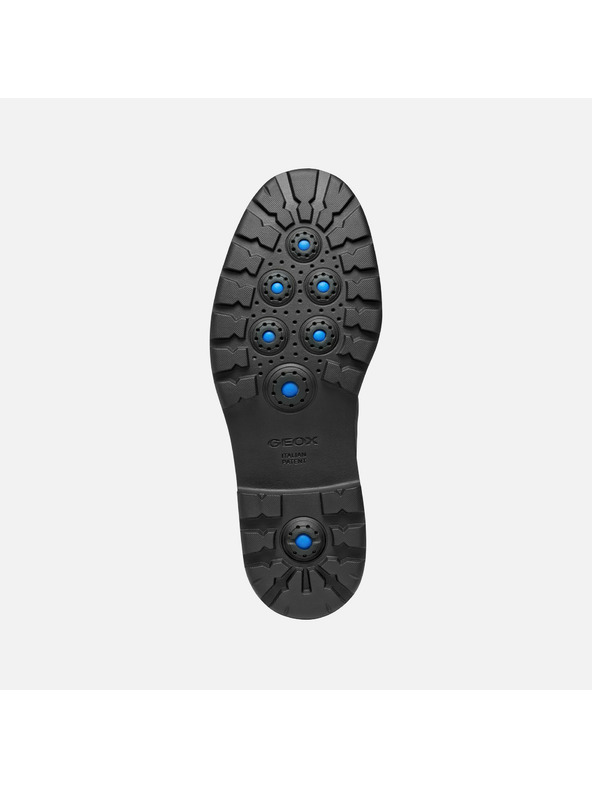 Geox Hnedé pánske členkové topánky Geox Spherica EC7