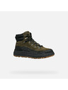 Geox Khaki pánske členkové topánky Geox Granito + Grip B A