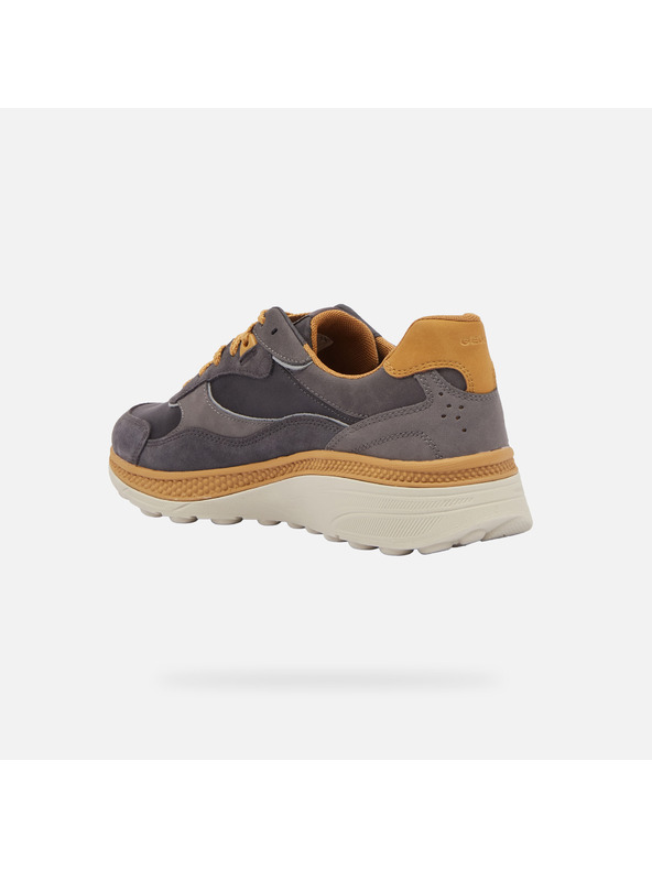 Geox Sivé pánske tenisky Geox Spherica Actif X1