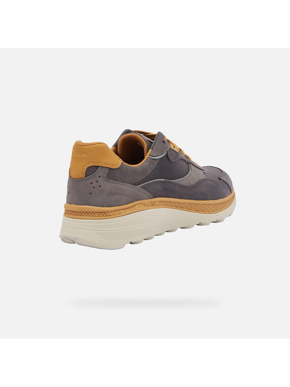 Geox Sivé pánske tenisky Geox Spherica Actif X1