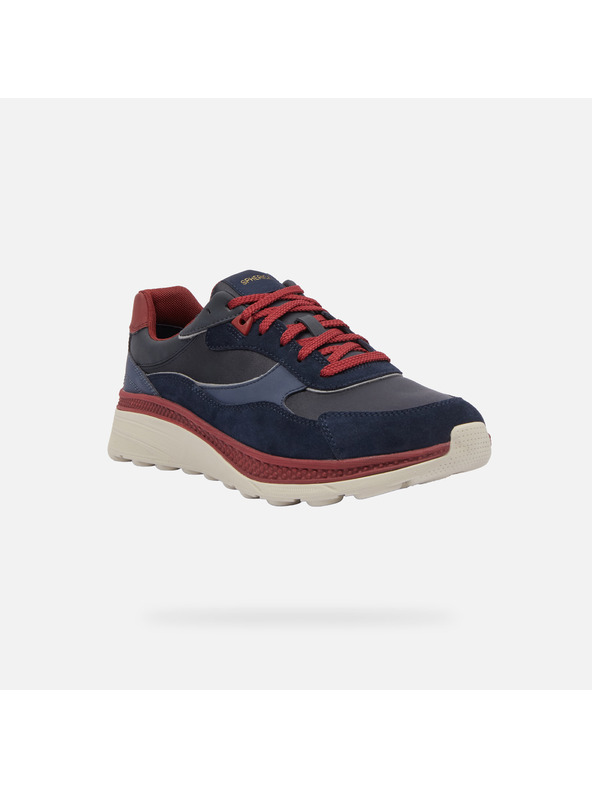 Geox Tmavomodré pánske tenisky Geox Spherica Actif X1