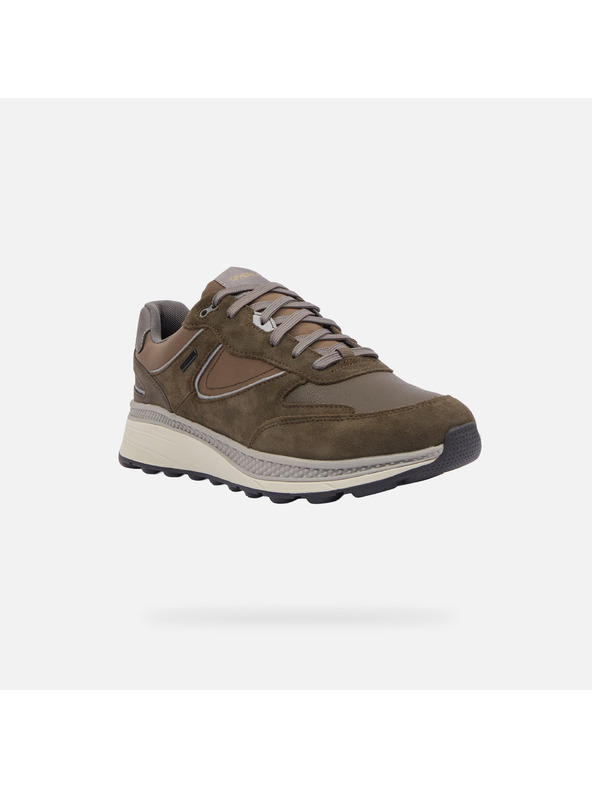 Geox Khaki pánske tenisky Geox Spherica Actif X1