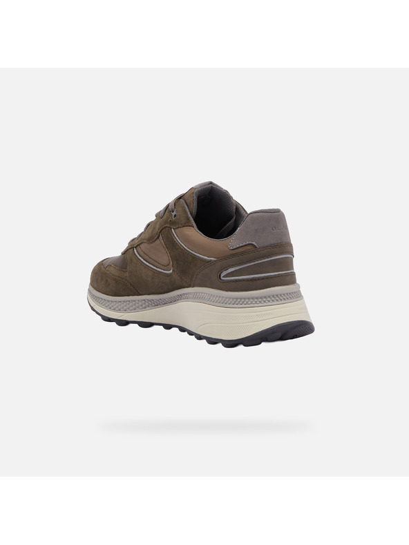 Geox Khaki pánske tenisky Geox Spherica Actif X1