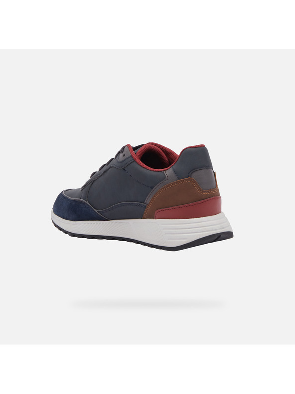 Geox Tmavo modré pánske tenisky Geox Molveno