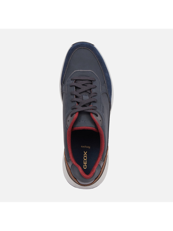Geox Tmavo modré pánske tenisky Geox Molveno