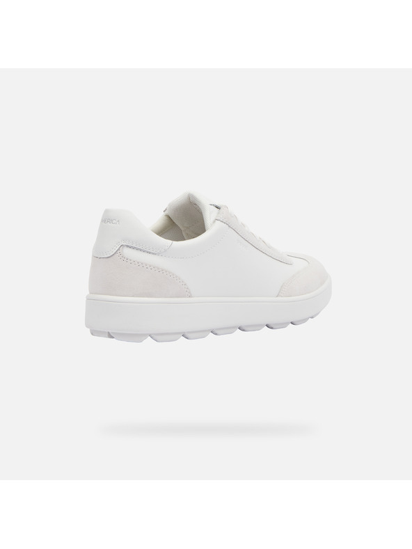 Geox Biele pánske tenisky Geox Spherica Ecub-1