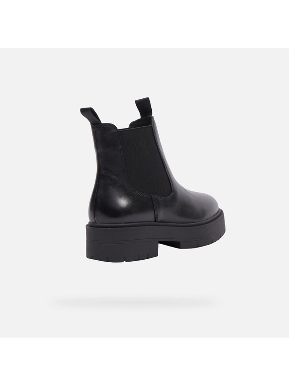 Geox Čierne dámske členkové topánky Geox Spherica EC7