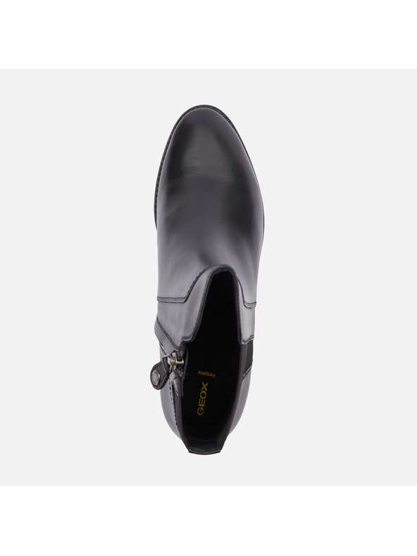 Geox Čierne dámske členkové topánky Geox Felicity