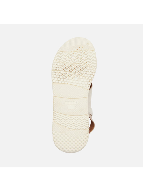 Geox Zlaté dámske sandále Geox Dandra