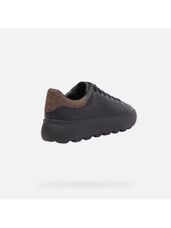 Geox Čierne dámske tenisky Geox Spherica Ec4.1