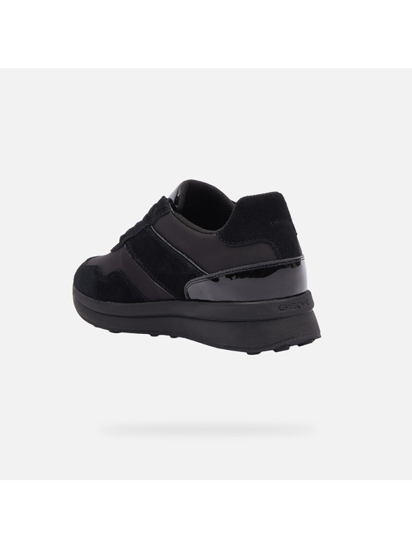 Geox Čierne dámske tenisky Geox Runntix