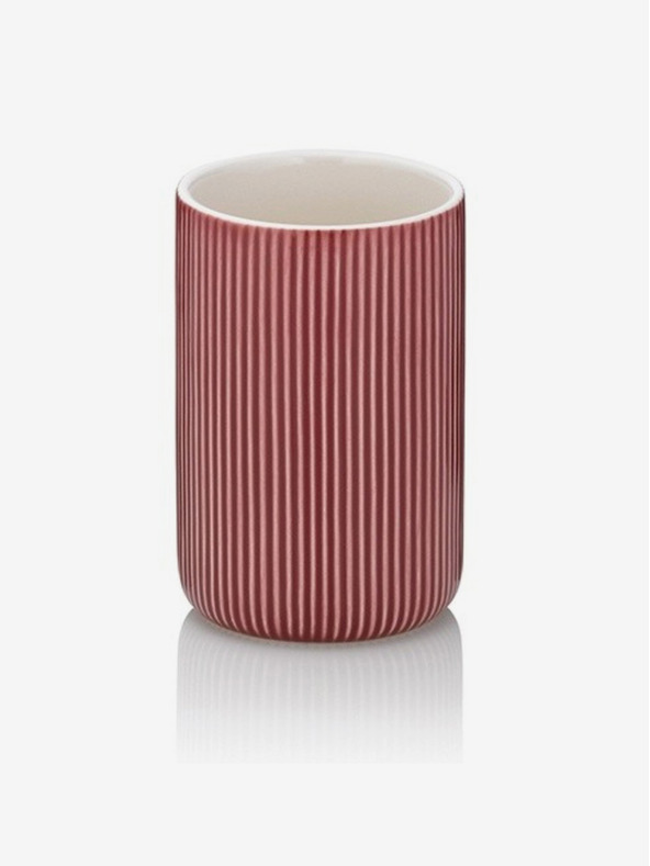 Kela Pohár AVA keramika malinovo červená KELA