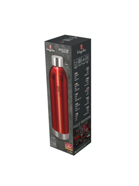 Berlingerhaus Nerezová termoska 0,5 l Burgundy Metallic Line BERLINGERHAUS