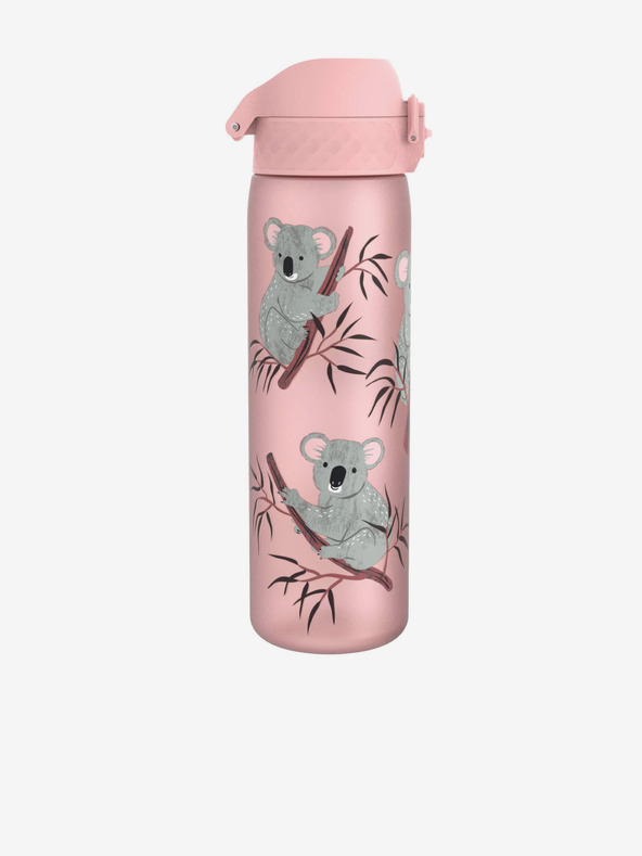 ION8 Ružová fľaša Ion8 Leak Proof Koala 500 ml