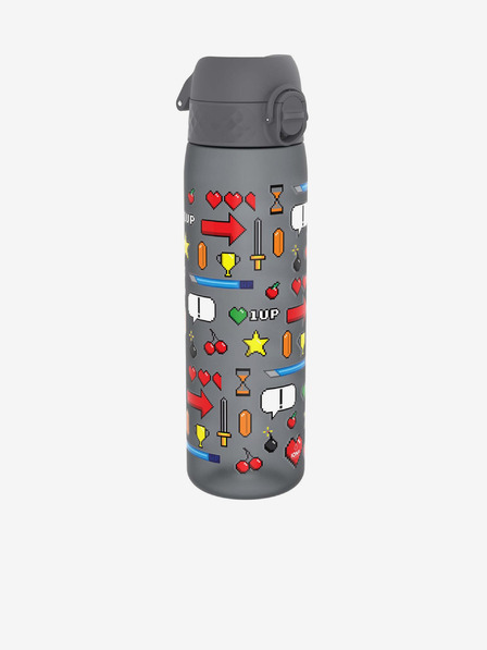 ION8 Sivá vzorovaná fľaša Ion8 Leak Proof Gamer (500 ml)