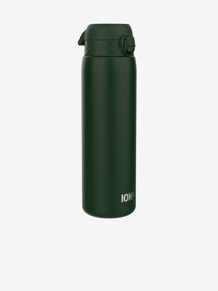 ION8 Tmavozelená nerezová fľaša Ion8 Leak Proof (1200 ml)