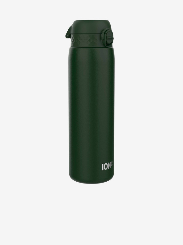 ION8 Tmavozelená nerezová fľaša Ion8 Leak Proof (1200 ml)