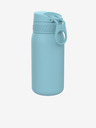 ION8 Svetlomodrá nerezová fľaša Ion8 Leak Proof (400 ml)