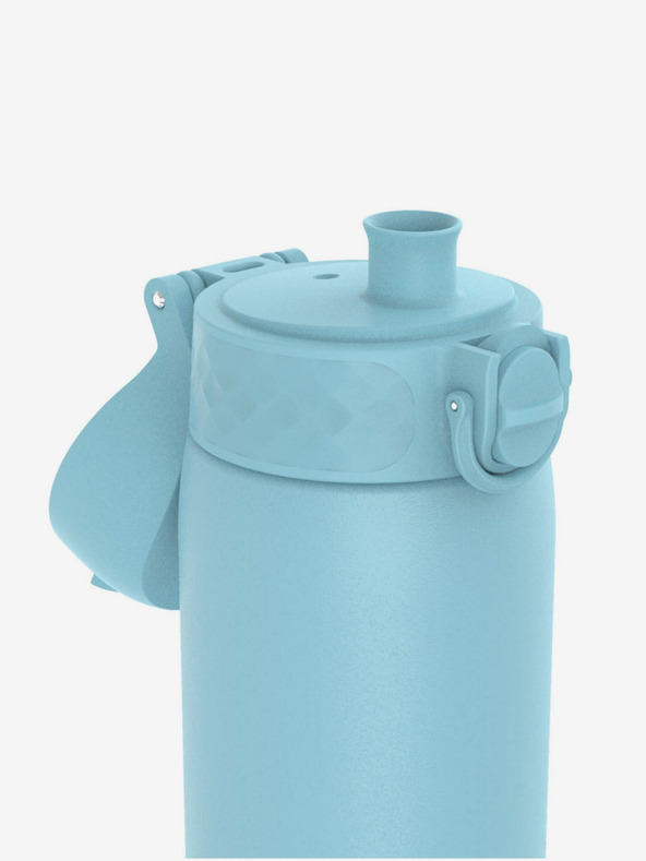 ION8 Svetlo modrá nerezová fľaša Ion8 Leak Proof (600 ml)