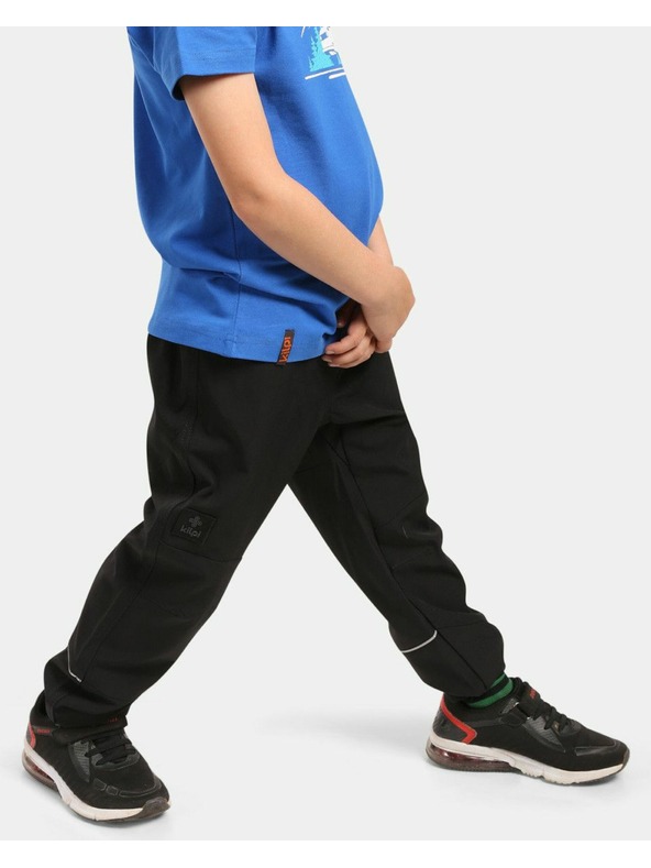 Kilpi Detské outdoorové nohavice Kilpi KARIDO-J Čierna