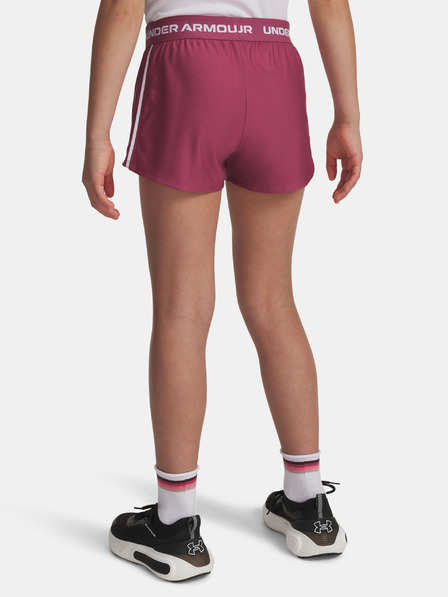 Under Armour Dievčenské kraťasy Under Armour G Tech Play Up Short-RED