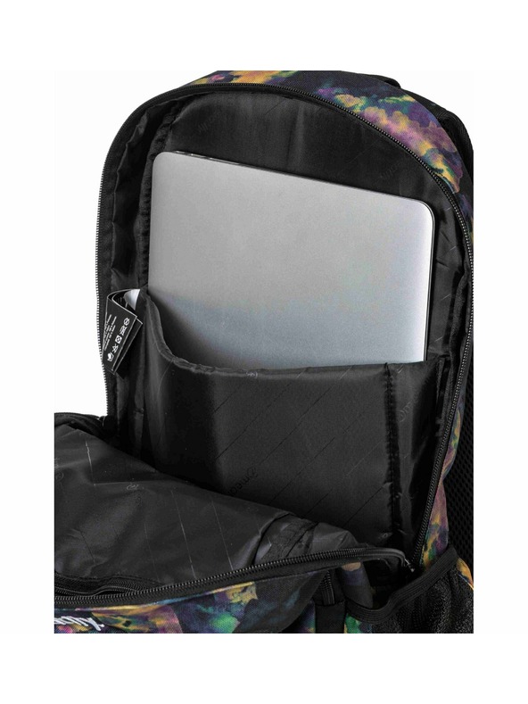 Meatfly Meatfly batoh Basejumper Dark Aquarel 22 L + PERAČNÍK | Objem 22 L