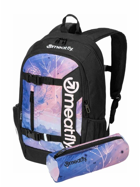 Meatfly Meatfly batoh Basejumper Lighthouse 22 L + PERAČNÍK | Viacfarebná | Objem 22 L