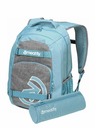 Meatfly Meatfly batoh Exile Grey Heather / Aqua 24 L + PERAČNÍK | Sivá | Objem 24 L