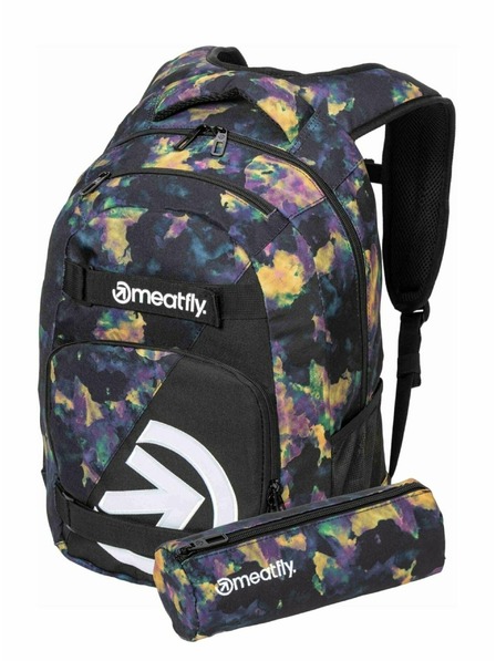 Meatfly Meatfly batoh Exile Dark Aquarel 24 L + PERAČNÍK | Objem 24 L