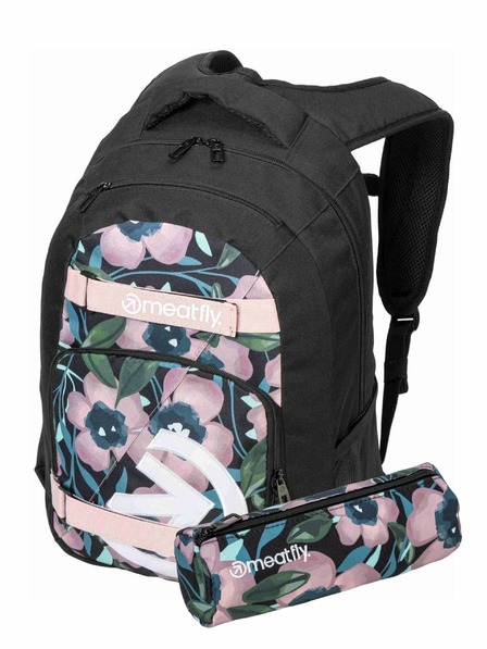 Meatfly Meatfly batoh Exile Pink Flowers 24 L + PERAČNÍK | Objem 24 L